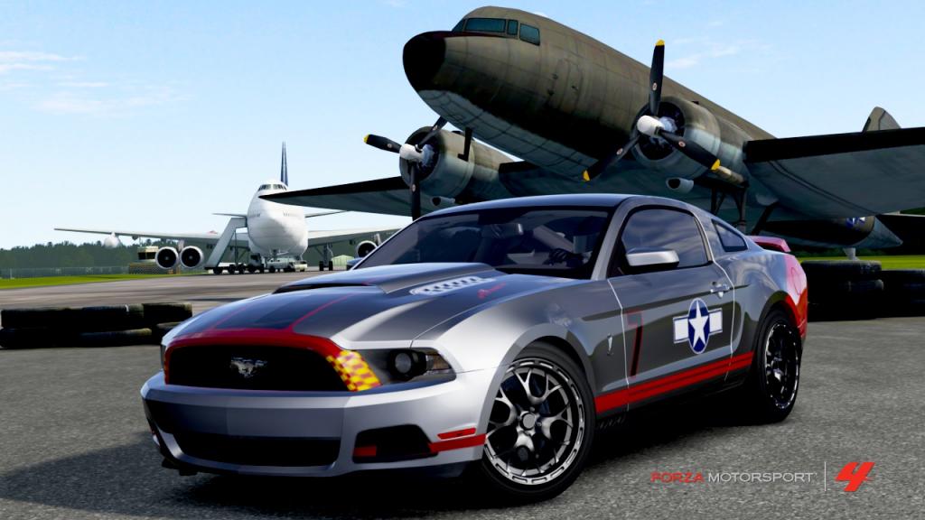 mustang red tails forza614 36a296b